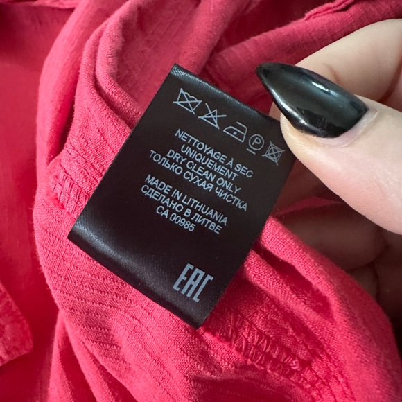 ISABEL MARANT NWT RASPBERRY EPALINE JACKET SIZE 36 $860 RETAIL - Picture 9 of 10